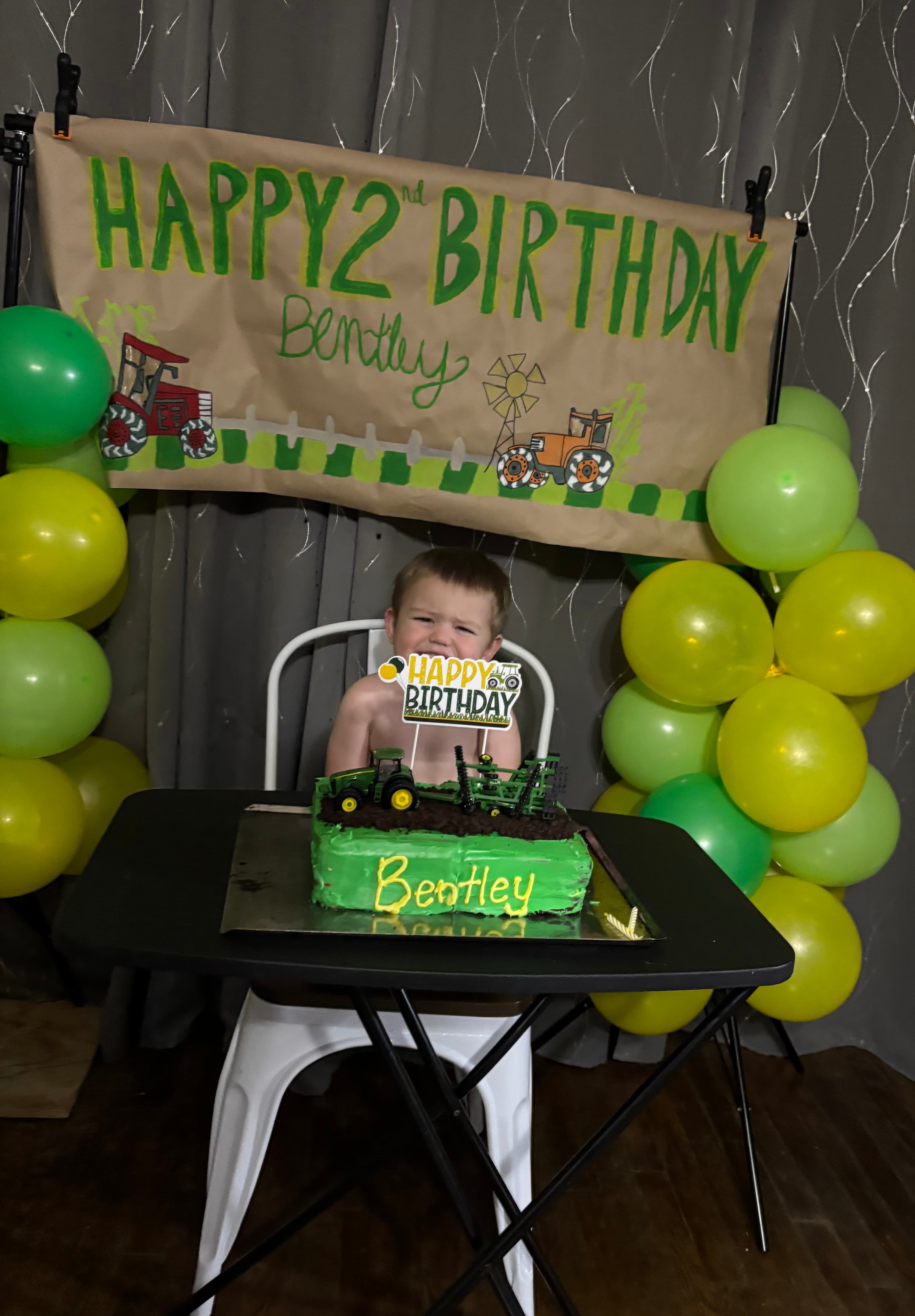 First birthday celebration setup by Toledo event planner MollyBoo Events